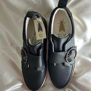 Fly London leather sneaker shoe.